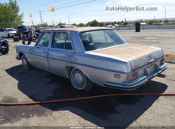 00010801612042505 1970 MERCEDES-BENZ 280-CLASS Серебряный Задняя левая четверть
