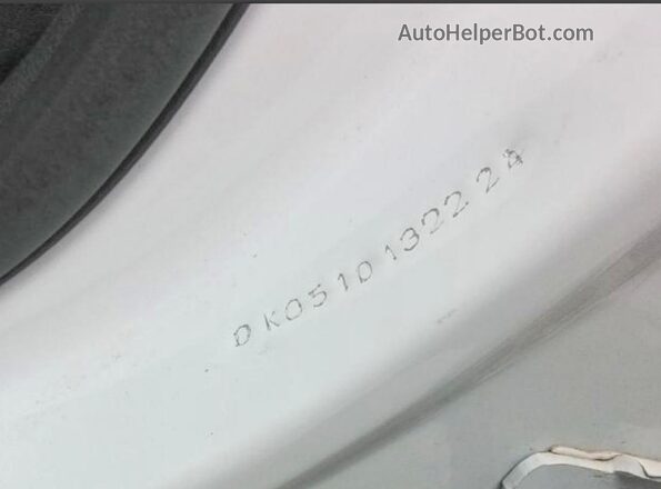 0K0510132224 2017 FORD EDGE White VIN sticker view