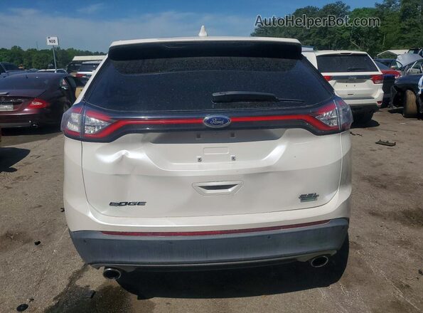 0K0510132224 2017 FORD EDGE White Rear view
