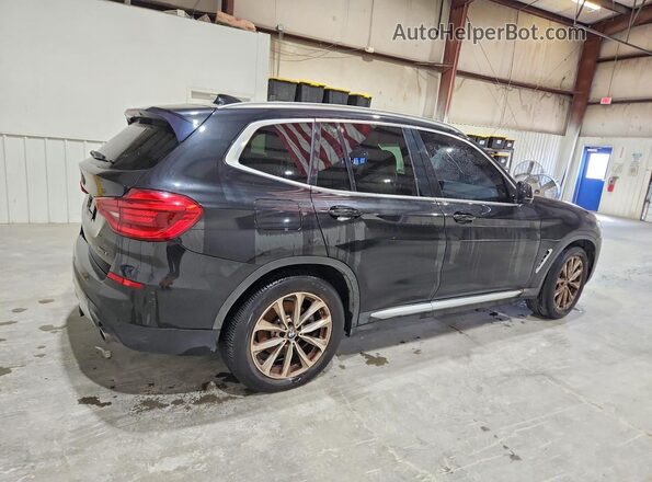 5UXTR7C54KLF32518 2019 BMW X3 Black 