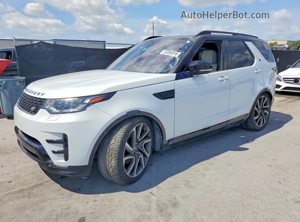 SALRHBBVXHA037088 2017 LAND ROVER DISCOVERY Белый Задняя левая четверть