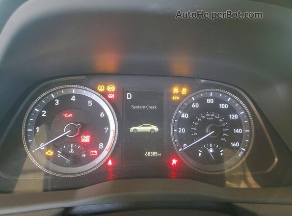 KMHL64JA9MA166734 2021 HYUNDAI SONATA Серый 