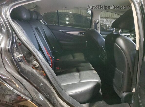 JN1EV7AR5LM254252 2020 INFINITI Q50 Black Widok wnętrza z tyłu