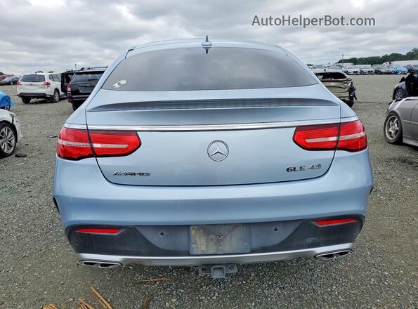4JGED6EB3HA067703 2017 MERCEDES-BENZ GLE Blue Front interior view
