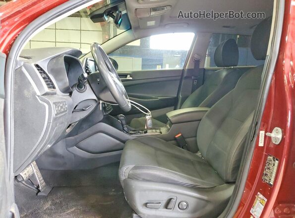 KM8J3CAL2KU990680 2019 HYUNDAI TUCSON Red 