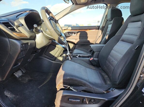 5J6RW2H5XHL044450 2017 HONDA CR-V Black Вид панелі приладів