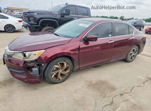1HGCR2F3XGA083443 2016 HONDA ACCORD Красный 