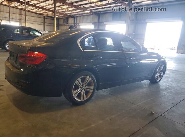 WBA8B9G33HNU56376 2017 BMW 3 SERIES Черный Передняя правая четверть