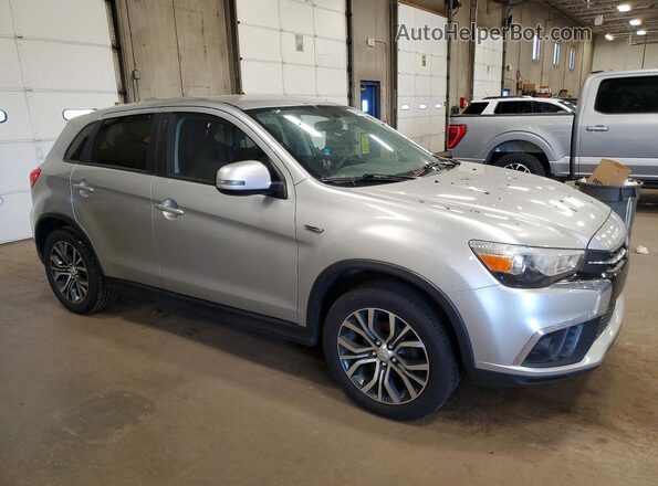 JA4AP3AU1JU002489 2018 MITSUBISHI OUTLANDER Silver 