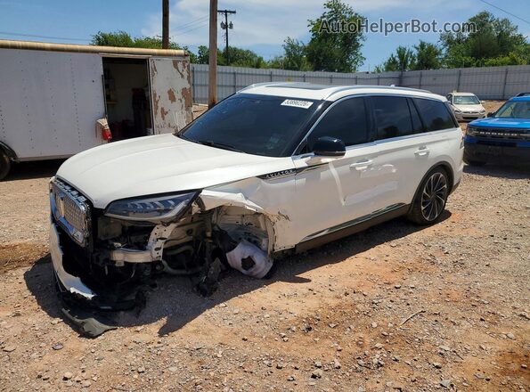 5LM5J7WCXNGL08359 2022 LINCOLN AVIATOR White 