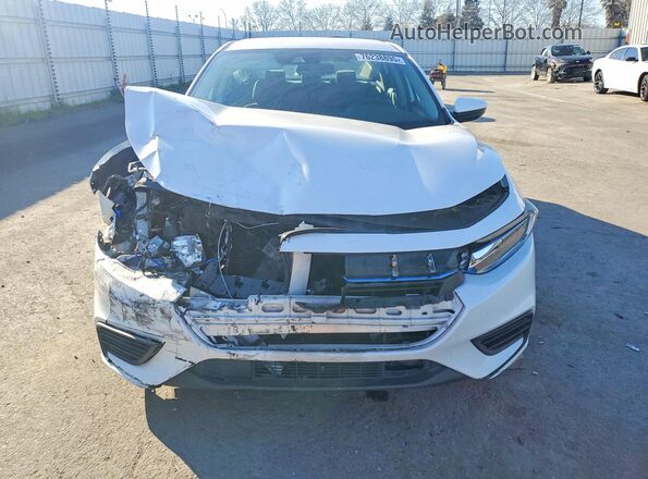 19XZE4F16KE020991 2019 HONDA INSIGHT White Вид ззаду