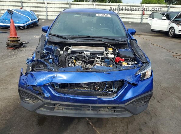 JF1VBAF68P9802681 2023 SUBARU WRX Blue Widok z tyłu