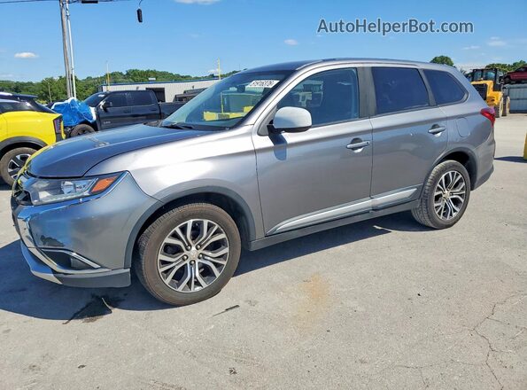 JA4AZ3A30JJ005550 2018 MITSUBISHI OUTLANDER Gray 