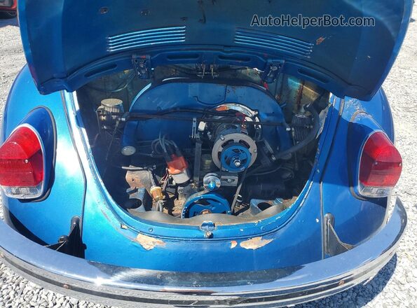 1112227221 1971 VOLKSWAGEN BEETLE Blue უკანა სალონის ხედი