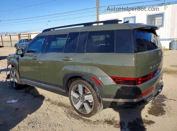 5NMP34G18SH020379 2025 HYUNDAI SANTA Green უკანა მარჯვენა