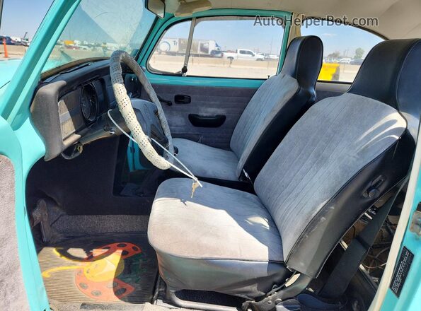 1122371664 1972 VOLKSWAGEN BEETLE Turquoise Սալոնի դիմացի տեսք