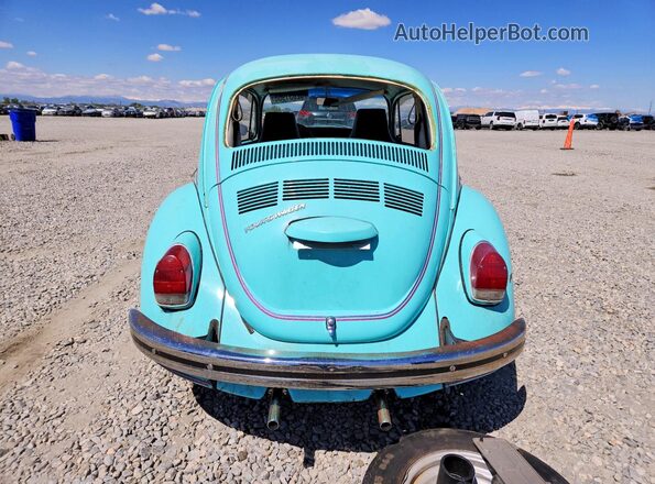 1122371664 1972 VOLKSWAGEN BEETLE Turquoise Հետևի տեսք