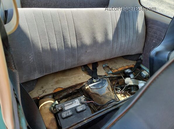 1122371664 1972 VOLKSWAGEN BEETLE Turquoise Հետևի նստատեղերի տեսք