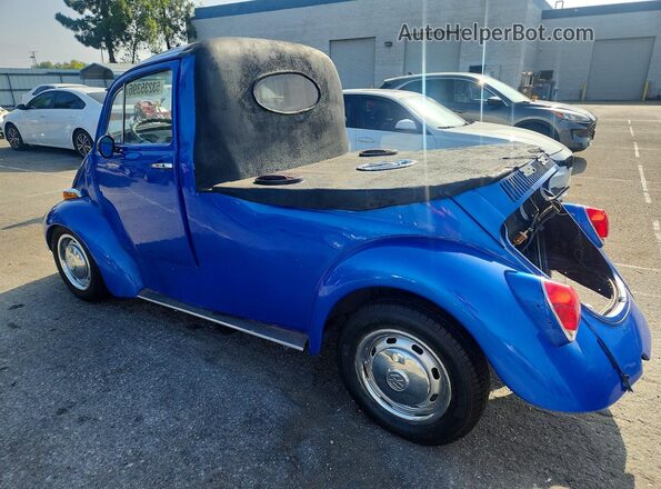 1122688777 1972 VOLKSWAGEN BEETLE Blue Задня ліва чверть