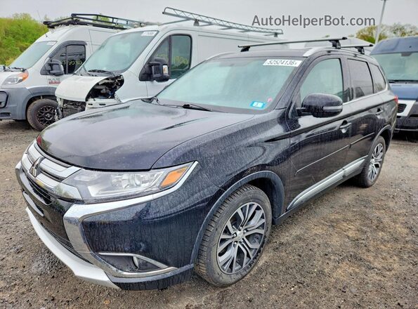 JA4AZ3A38HZ063417 2017 MITSUBISHI OUTLANDER Черный 