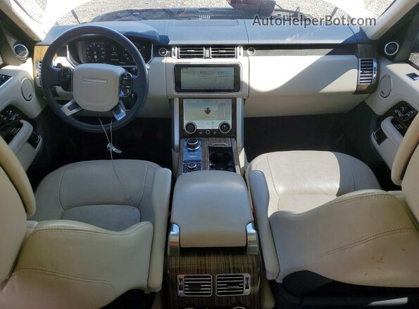 SALGS2RE0KA530428 2019 LAND ROVER RANGE White Вид щитка приладів