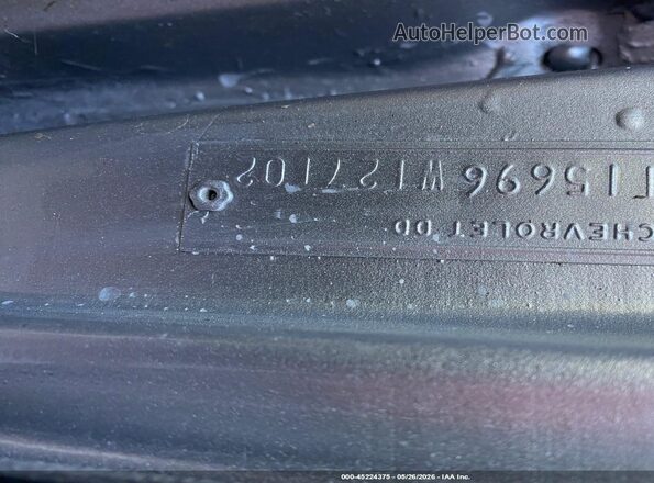 115696W127102     1970 CHEVROLET NOVA Серебряный 