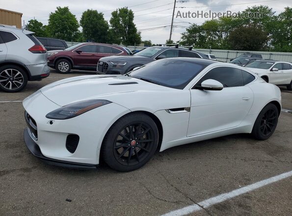 SAJDD1GX5JCK53914 2018 JAGUAR F-TYPE Белый Задняя левая четверть