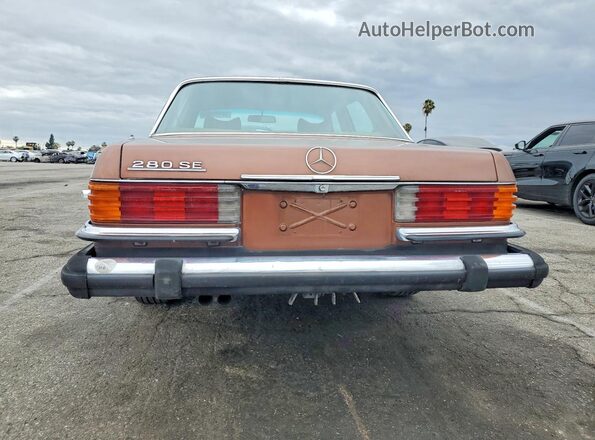 11602412073370 1977 MERCEDES-BENZ 280 Коричневый 