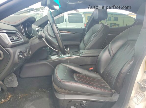 ZAM57RTA9G1177091 2016 MASERATI GHIBLI White Вид панелі приладів