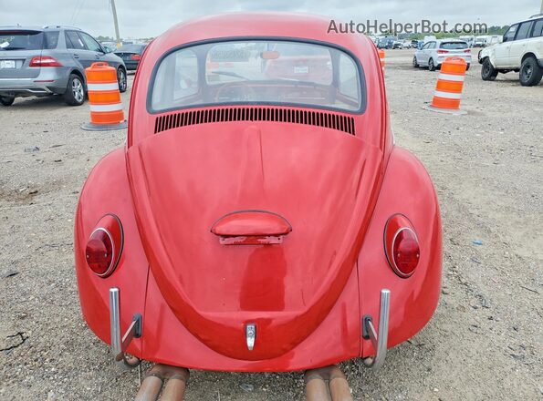 116755044 1966 VOLKSWAGEN BEETLE Red უკანა ხედი