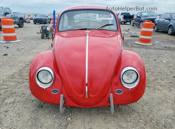 116755044 1966 VOLKSWAGEN BEETLE Red წინა ხედი