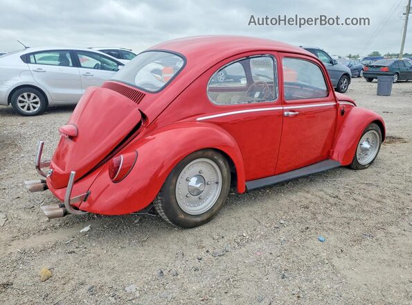 116755044 1966 VOLKSWAGEN BEETLE Red უკანა მარჯვენა