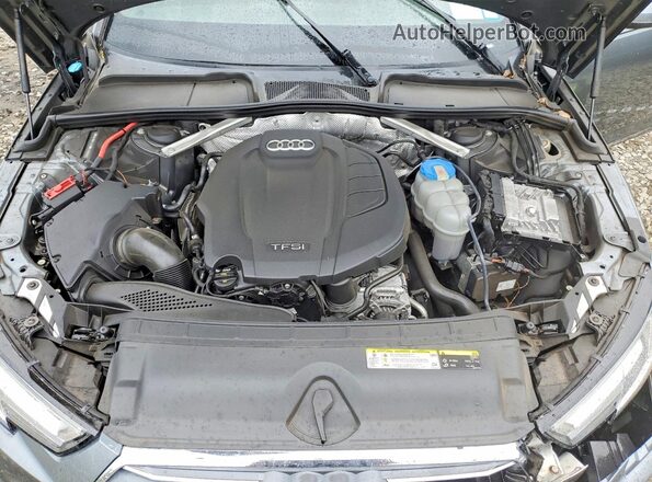 WAUENAF47HN023066 2017 AUDI A4 Gray Вид підкапотного простору