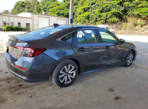 2HGFE2F27SH598233 2025 HONDA CIVIC Черный Задняя правая четверть
