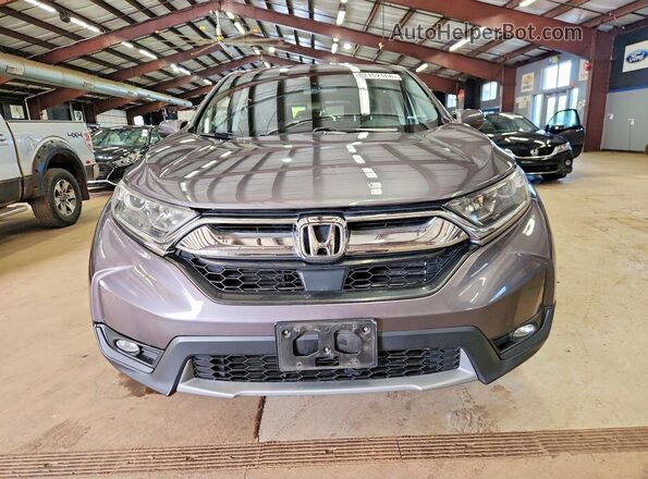 7FARW2H54JE003637 2018 HONDA CR-V Gray Vista trasera