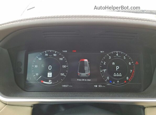 SALWR2RUXKA862536 2019 LAND ROVER RANGE ROVER White Widok tylnych siedzeń