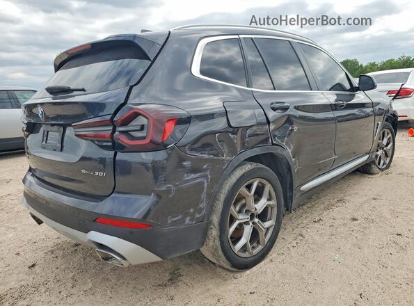 WBX47DP07RN252373 2024 BMW X3 Charcoal Przód prawy