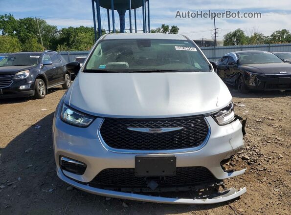 2C4RC1BG2RR155201 2024 CHRYSLER PACIFICA Серебряный Вид сзади