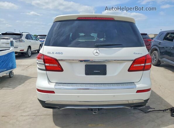 4JGDF6EE6HA847579 2017 MERCEDES-BENZ GLS-CLASS White Front interior view