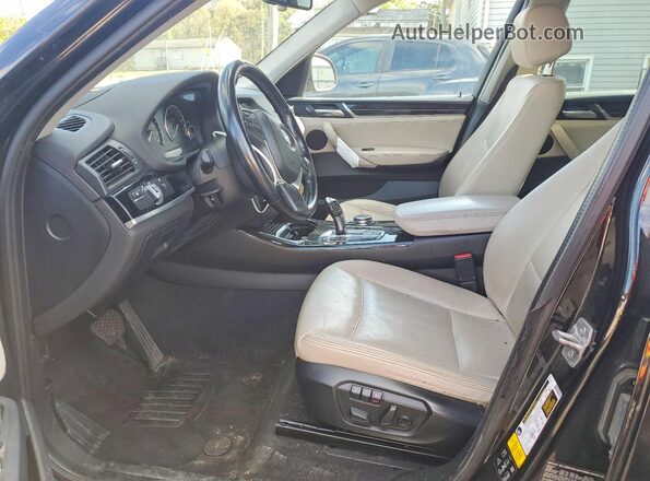 5UXWX9C51G0D67406 2016 BMW X3 Black 