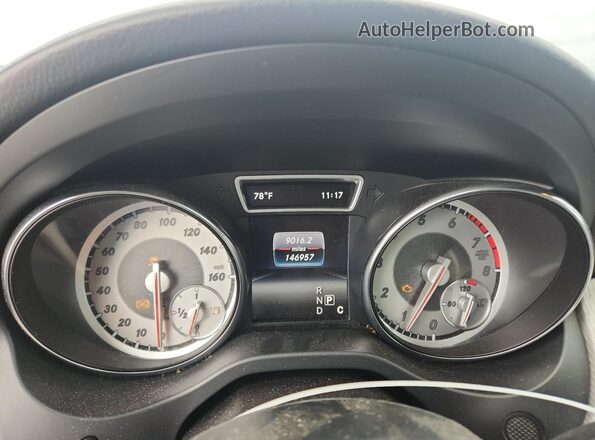 WDCTG4GBXGJ188449 2016 MERCEDES-BENZ GLA Blue უკანა სავარძლების ხედი