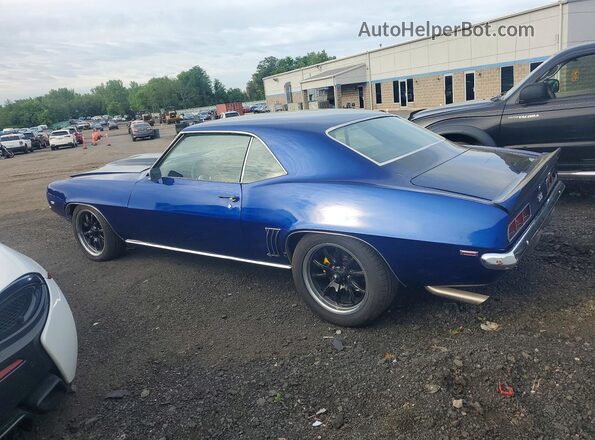 123379N552517 1969 CHEVROLET CAMARO Blue უკანა მარცხენა