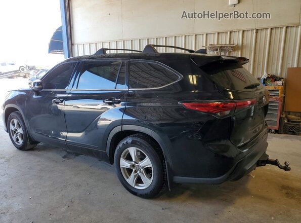 5TDBZRBH1NS587805 2022 TOYOTA HIGHLANDER Black 
