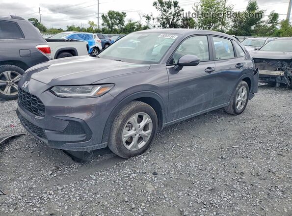 3CZRZ1H34SM727623 2025 HONDA HR-V Gray Trasero izquierdo