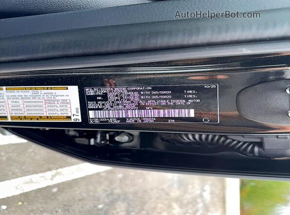 JTJTBCDX9S5070972 2025 LEXUS GX Зеленый Вид задней части салона
