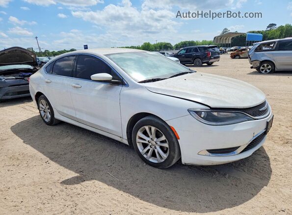 1C3CCCAB1GN112085 2016 CHRYSLER 200 White 