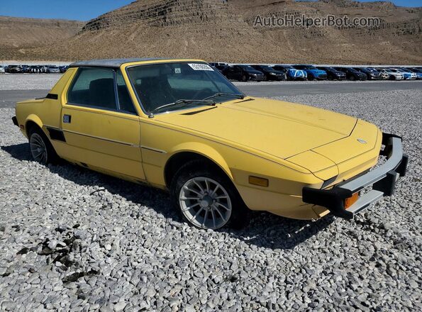 128AS0055503 1976 FIAT UK Yellow Передня права чверть