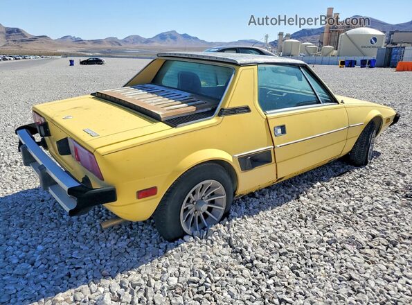128AS0055503 1976 FIAT UK Yellow Задня права чверть