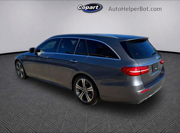 WDDZH6GB9HA239374 2017 MERCEDES-BENZ E Gray 