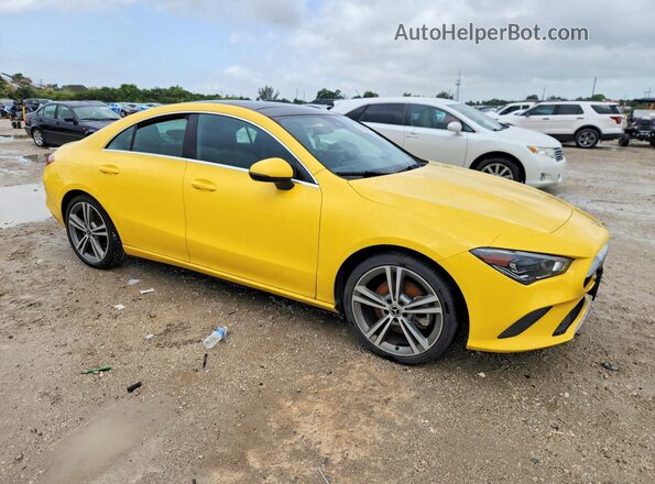 W1K5J4GB5LN090003 2020 MERCEDES-BENZ CLA-CLASS Желтый 